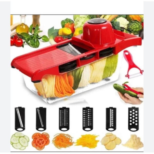 Овочерізка Empire EM-6704 Універсал 32 см пластик червоний new