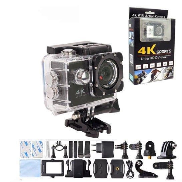 ЕКШН-КАМЕРА 4K Action Camera WI-FI 16 MPX WI-FI new