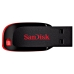 Флеш пам'ять USB 128 GВ San Disk Cruzer Blade USB 2.0 чорний