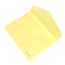 Папка на кнопці А5 Optima пластик жовтий Папка на кнопці А5 Optima пластик жовтий