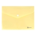 Папка на кнопці А5 Optima пластик жовтий Папка на кнопці А5 Optima пластик жовтий