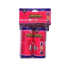 / Набір запасок Ask до валика, для чищення одягу, 2шт, по 20 спіральних листів