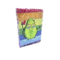 / Блокнот с паетками 1