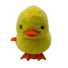 Іграшка Каченя L0812-L0813 заводна плюш 9 см жовтий