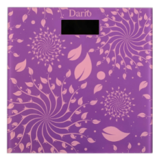 Ваги підлогові побутові до 180 кг Dario DFS-2818F точність 100 г фіолетовий