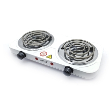 /Електроплита на 2 конфорки A-Plus 2103 2000 Вт, спіраль, білий