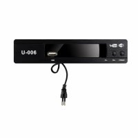 Цифровий ефірний приймач із екраном DVB-T2 метал. IPTV/YouTube/WiFi/MP4/1080 Megogo MG-2022 new