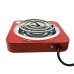 Настільна електроплита спіральна 1 конфорка A-Plus АР-2101 метал 1000 Вт червоний