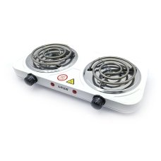 /Електроплита на 2 конфорки A-Plus 2103 2000 Вт, спіраль, білий