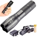/ Ліхтар-ручний акумуляторний Bailong BL-1831-T6 з кліпсою та ремінцем чорний