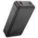 Універсальна мобільна батарея 10000 mAh Hoco Q27B Jewel 22.5 W повербанк чорний