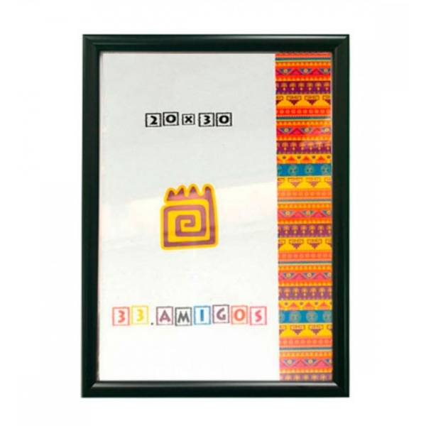 / Рамка для фото 20*30 (15мм) чорна