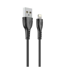 Кабель Wibrand Boa PVC charging data cable for iP 1m Black new