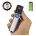 Ліхтар ручний акумуляторний Flashlight K31 з кліпсою сірий