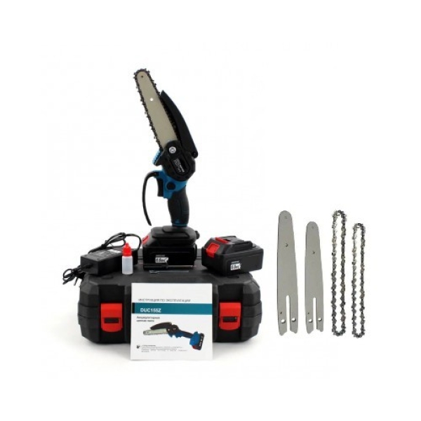 Акумуляторна міні пила DUC155-2 48v, 2 акк, 6" та 8" new