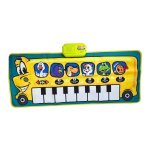 Дитячий килимок ігровий розвивальний Piano Music Mat 757-05 музичний 100 х 40 см різнобарвний