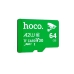 Карта пам'яті 64 GB Hoco MicroSDXC UHS-I (U3) Class 10 зелений Карта пам'яті 64 GB Hoco MicroSDXC UHS-I (U3) Class 10 зелений