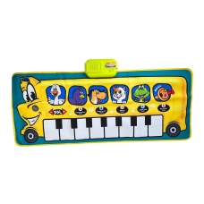 Дитячий килимок ігровий розвивальний Piano Music Mat 757-05 музичний 100 х 40 см різнобарвний