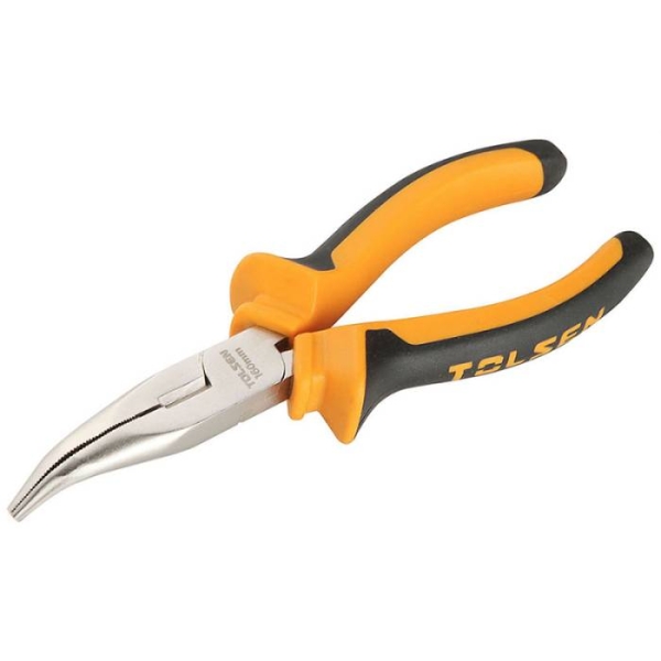 Довгогубці загнуті Tolsen Tools 160 мм Ерго (10008) new