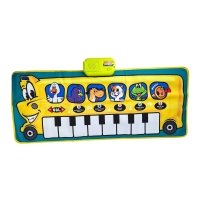 Дитячий килимок ігровий розвивальний Piano Music Mat 757-05 музичний 100 х 40 см різнобарвний