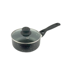 Сотейник гранітне антипригарне покриття Empire Стон EM-5511 з кришкою діаметр 20 см