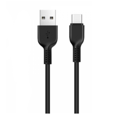 Кабель USB/Type-C 1 м Hoco X13 2.4 А чорний