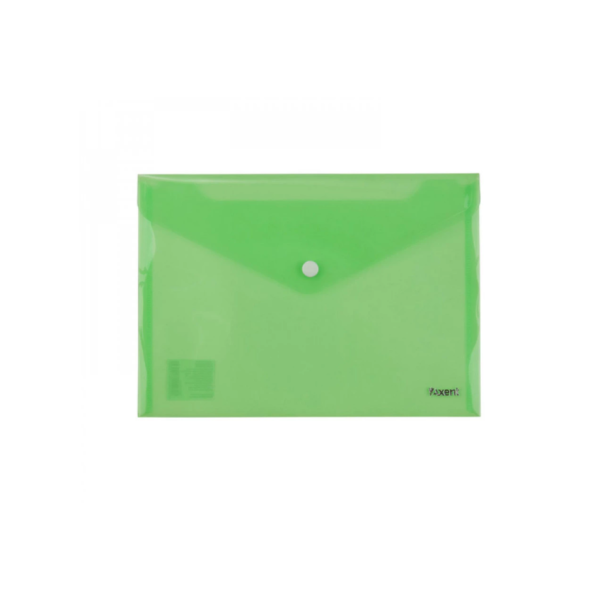 / Папка-конверт пластикова А5 "Axent" 1522-25 зелена new