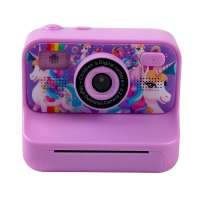 Дитячий цифровий фотоапарат 72978 з друком фотографій фіолетовий