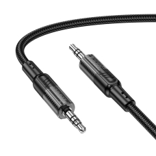 Аудіокабель НОСО UPA27 Spirit transparent AUX audio cable 1.2m Black new
