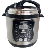 Мультиварка-скороварка Zepline ZP-121 3000 Вт 7 л сріблястий з чорним