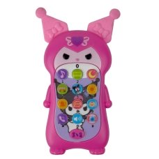 Інтерактивна іграшка телефон 626-35 Куромі зі звуковими та світловими ефектами 16 см рожевий