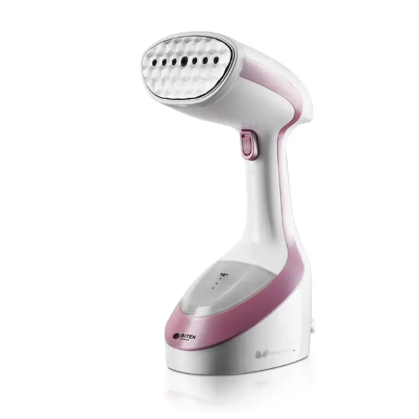 Відпарювач для одягу BITEK BT-1159 вертикальний 1600 Вт білий з рожевим new