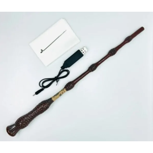Магічна паличка з вогнем Albus Dumbledore FW1 40 см, чарівна паличка у стилі Гаррі Поттера new