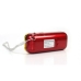 Радіоприймач BKK B837 USB MP3 червоний з золотистим