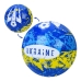 М'яч футбольний №5 Ukraine EN-3328 блакитний з жовтим