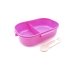 / Ланч-бокс дитячий Space Travel рожевий / Ланч-бокс дитячий Space Travel рожевий