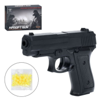 Пістолет 1918 (72шт) 17см, пластикові кулі, в кор-ці new