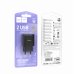 Зарядний блок живлення 2xUSB HOCO C141A Smart 5 V 2.1 A чорний