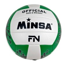 М'яч волейбольний №5 Minsa MS-4866 зелений з білим