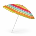 Пляжна садова парасолька 2.5 м Best-13 Смужки №1 Anti-UV з нахилом різнобарвний