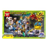 Конструктор Minecraft DD2412 My World 50-57 деталей мікс