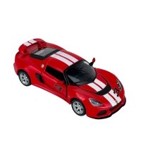 Іграшкова машинка моделька KiNSMART KT5361WF Lotus Exige S метал 12 см інерційна червоний