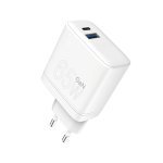 Зарядний блок живлення Type-C+USB WUW C175 65 W 3 A 5 V білий