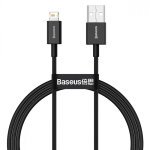 Кабель USB/Apple Lightning 1 м Baseus Superior 2.4 А чорний