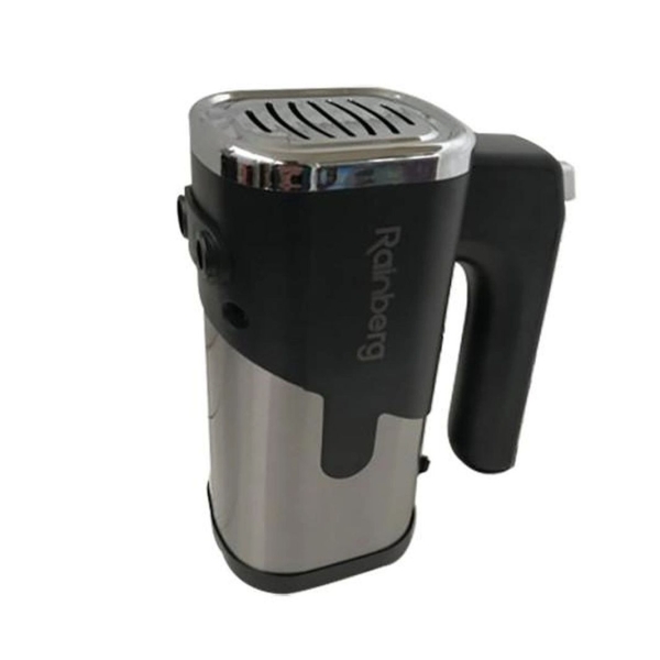 Міксер ручний Rainberg RB-2215 600 Вт 5 швидкостей чорний зі сріблястим