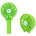 Вентилятор портативний Handy Mini Fan діаметр 10 см зелений Вентилятор портативний Handy Mini Fan діаметр 10 см зелений
