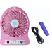 Вентилятор настільний Portable Mini Fan діаметр 10 см рожевий Вентилятор настільний Portable Mini Fan діаметр 10 см рожевий