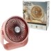 Вентилятор настільний ZB124A діаметр 10 см рожевий Вентилятор настільний ZB124A діаметр 10 см рожевий