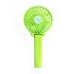 Вентилятор портативний Handy Mini Fan діаметр 10 см зелений