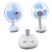 Вентилятор настільний Wimpex WX-1203 діаметр 30 см білий з блакитним Вентилятор настільний Wimpex WX-1203 діаметр 30 см білий з блакитним
